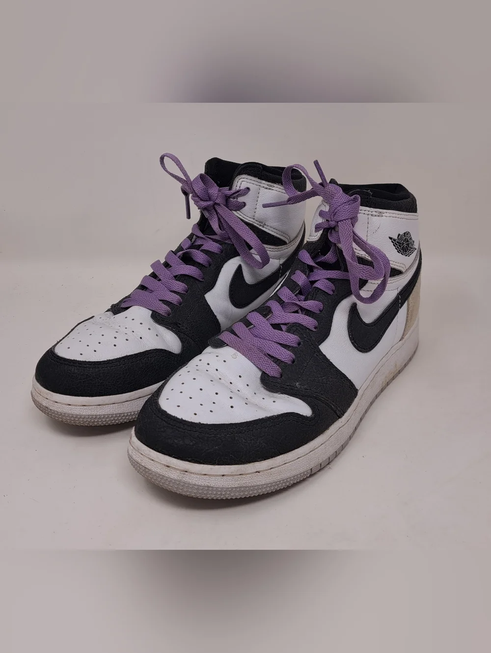 Nike Air Jordan 1 Retro High OG GS Stage Haze SIZE 7Y (Womens 8.5 US) 575441 108 - Picture 1 of 14